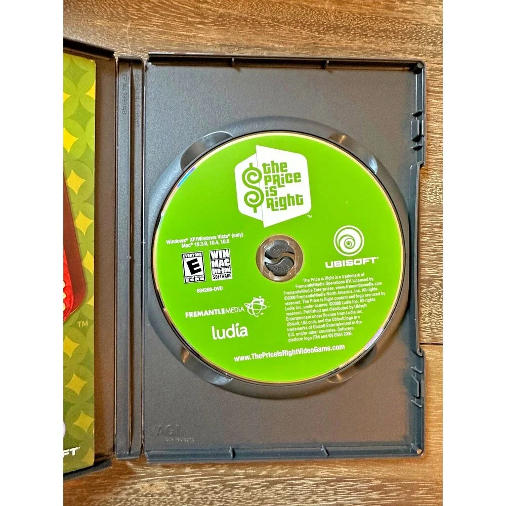 Ubisoft [PC, DVD] The Price Is Right (2008) — CIB TESTED